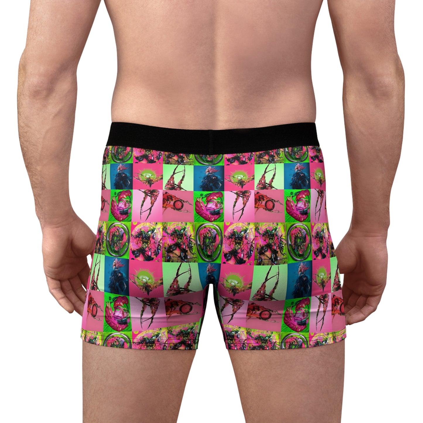 Lady Gaga Dawn of Chromatica Mosaic Men's Boxer Briefs