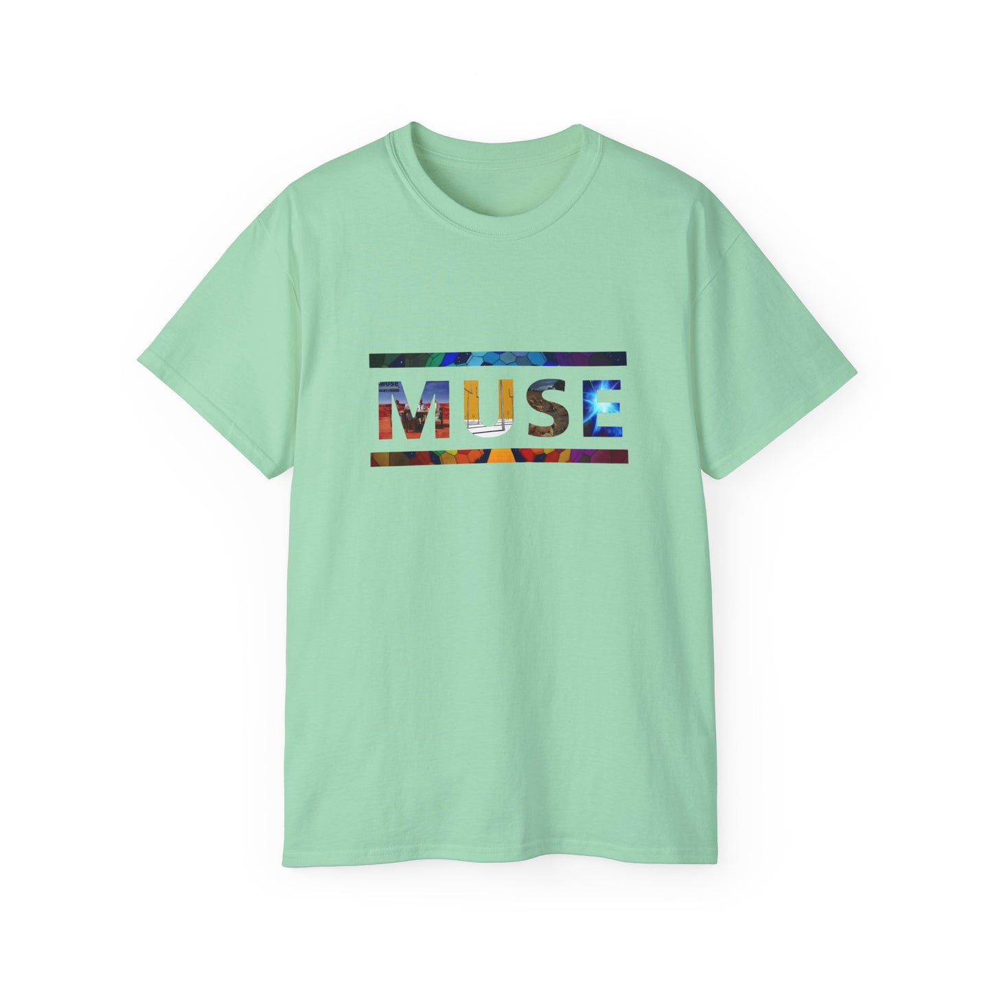 Muse Album Art Letters Unisex Ultra Cotton Tee