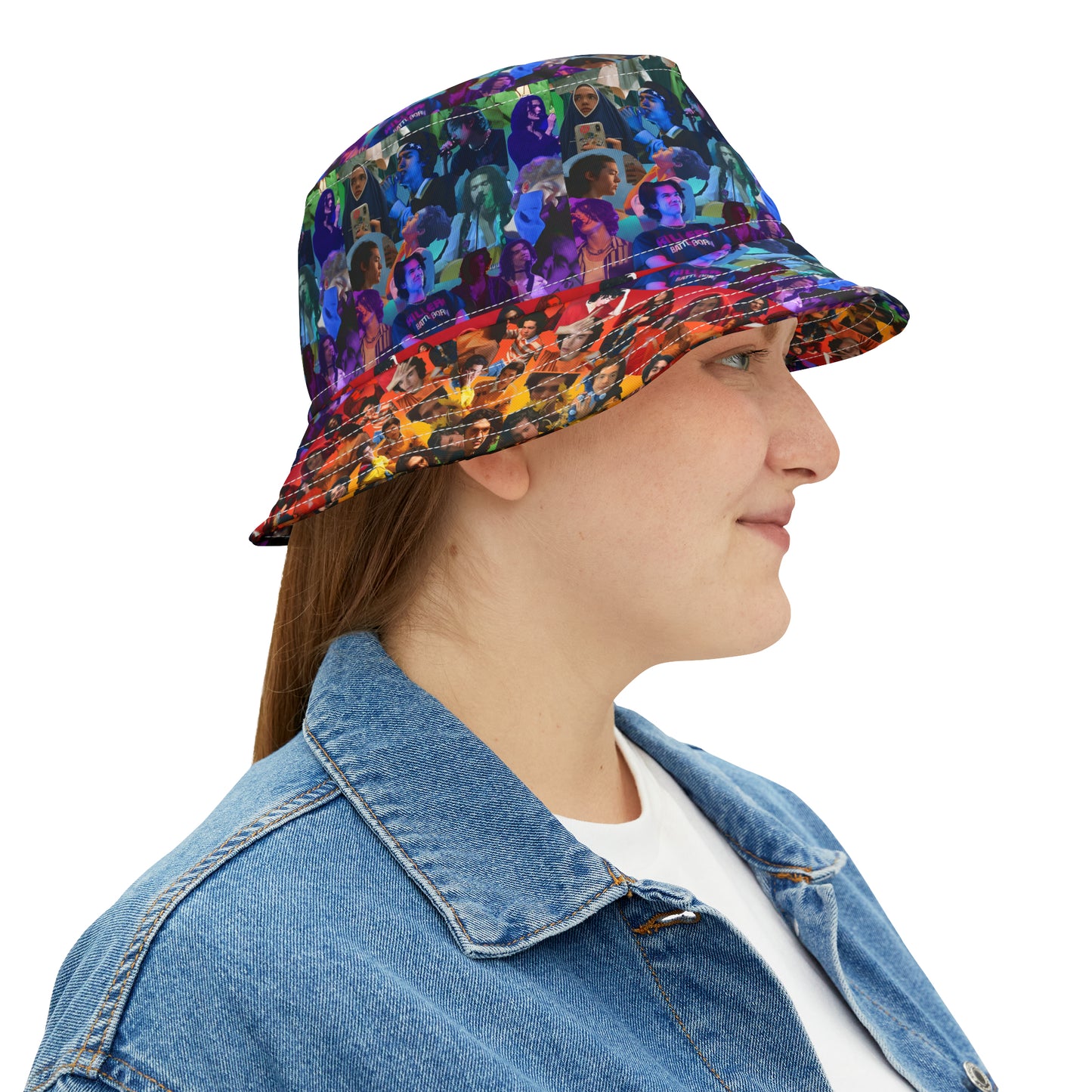 Conan Grey Rainbow Photo Collage Bucket Hat