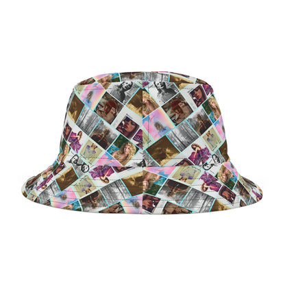 Taylor Swift Album Art Collage Bucket Hat