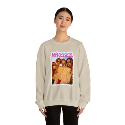 Måneskin Group Photo Unisex Heavy Blend Crewneck Sweatshirt