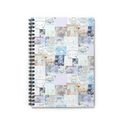 Cinnamoroll I Love You So Mush Photo Collage Spiral Notebook - Ruled Line
