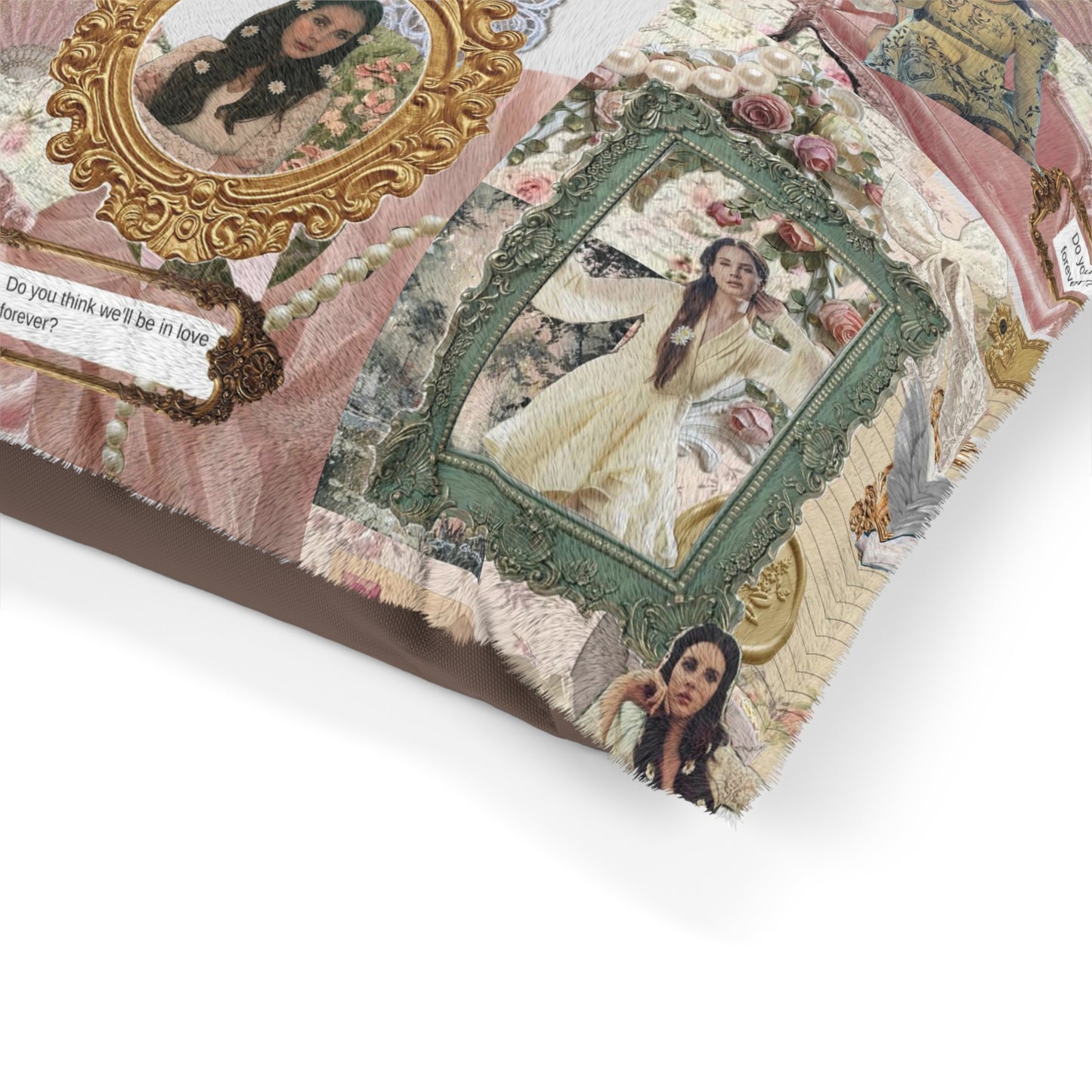 Lana Del Rey Victorian Collage Pet Bed