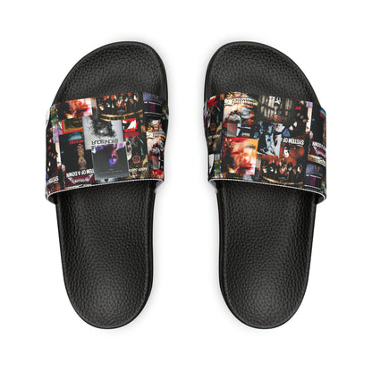 Slipknot Chaotic Album Art Collage Youth Slide Sandals