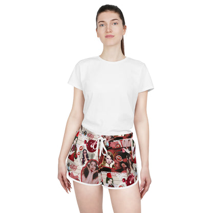 Lana Del Rey Cherry Coke Collage Women's Relaxed Shorts