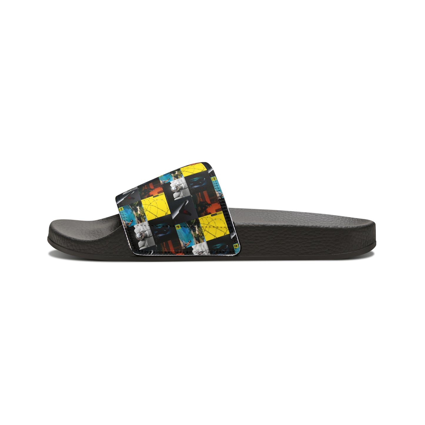 Post Malone Album Art Collage Men's Slide Sandals