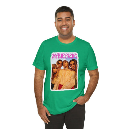 Måneskin Group Photo Unisex Jersey Short Sleeve Tee Shirt