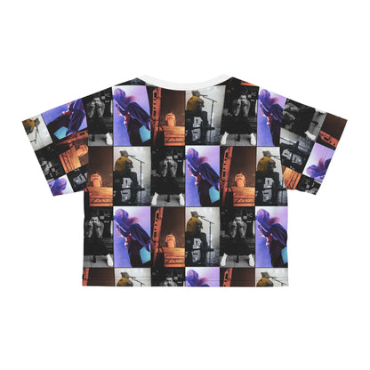 Post Malone On Tour Collage Crop Tee