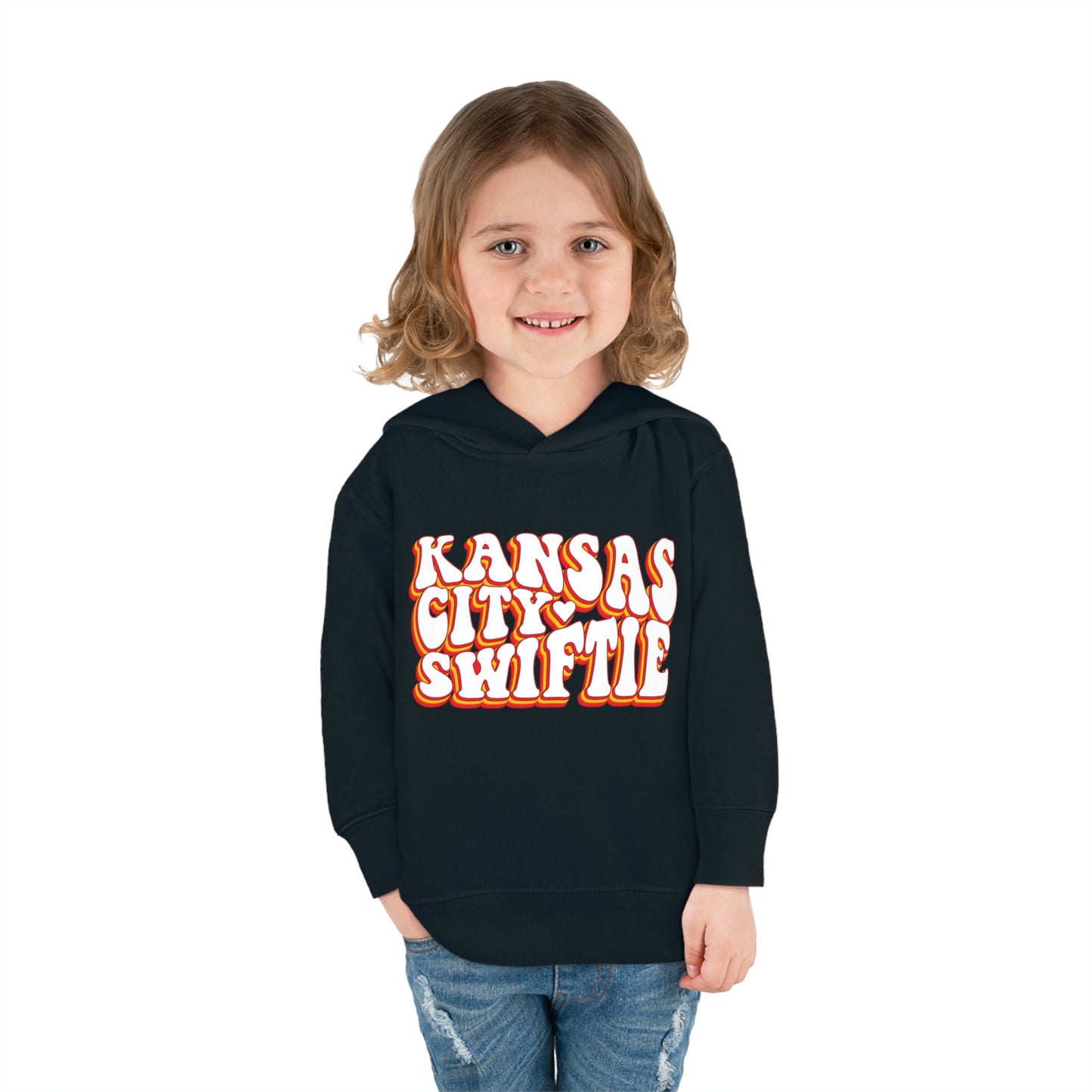 Taylor Swift Kansas City Swiftie Toddler Pullover Fleece Hoodie