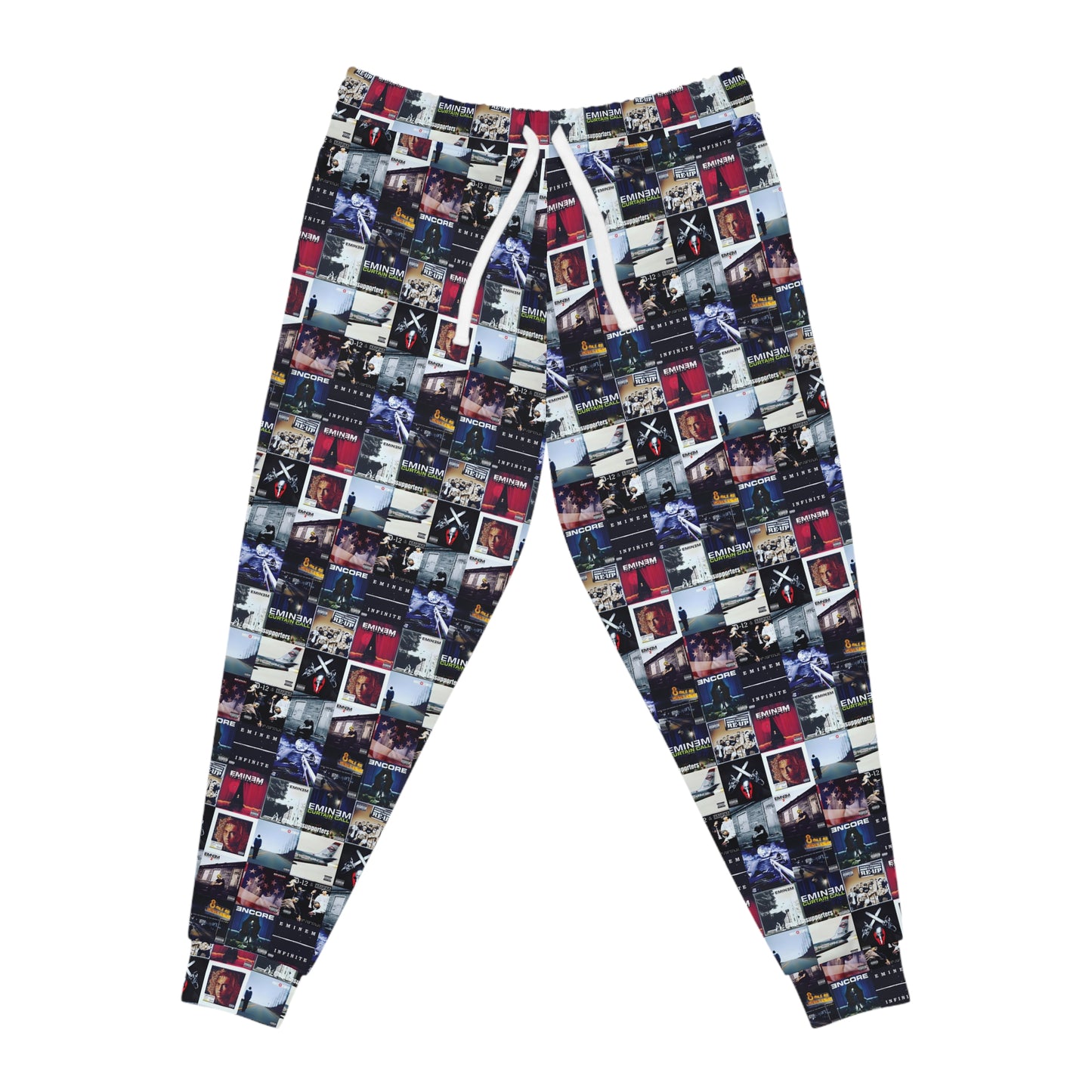 Eminem Album Art Cover Collage Athletic Jogger Sweatpants