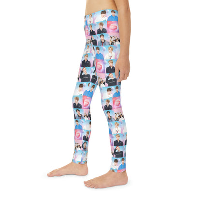 BTS World Mosaic Youth Full-Length Leggings