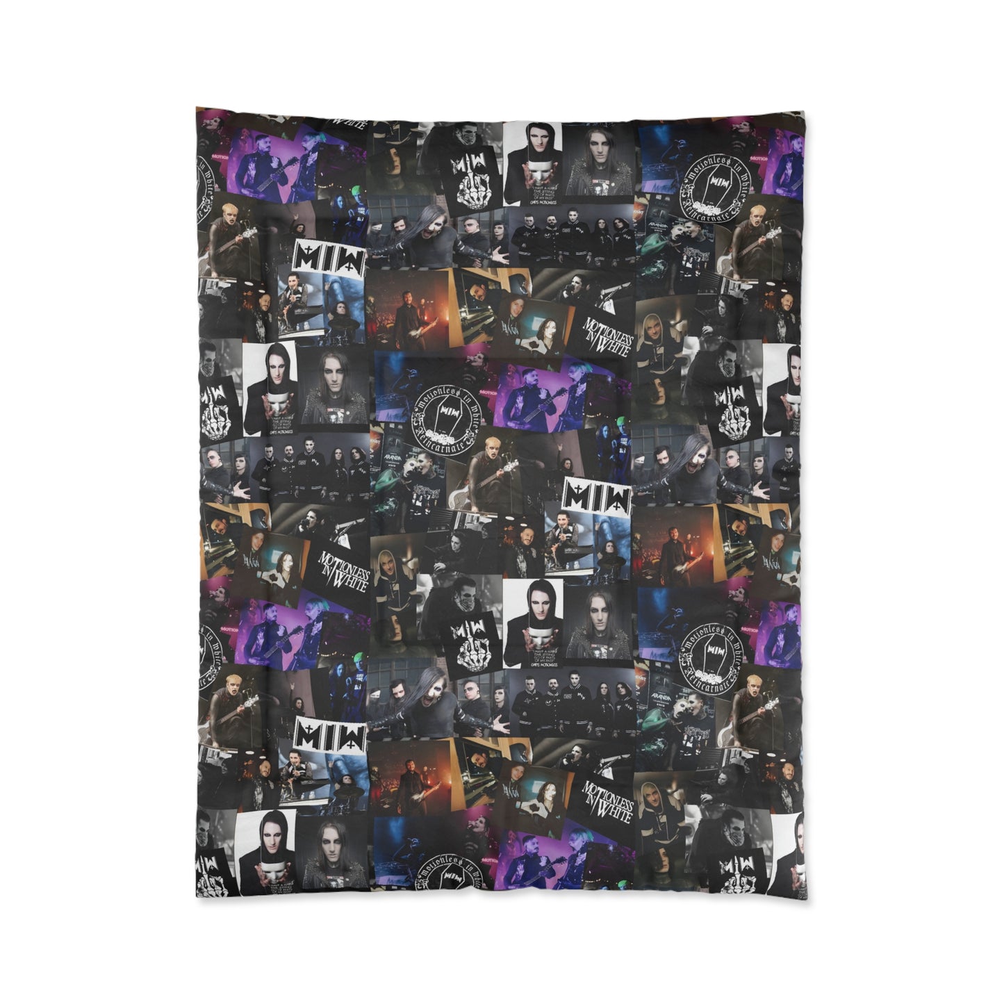 Motionless In White Photo Collage Comforter