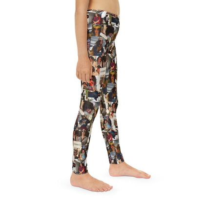 Conan Grey Being Cute Photo Collage Youth Full-Length Leggings