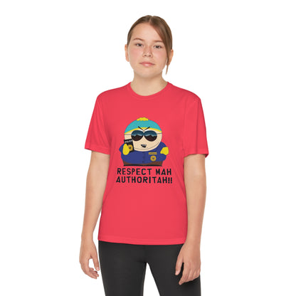 South Park Cartman Respect Mah Autheritah! Youth Competitor Tee