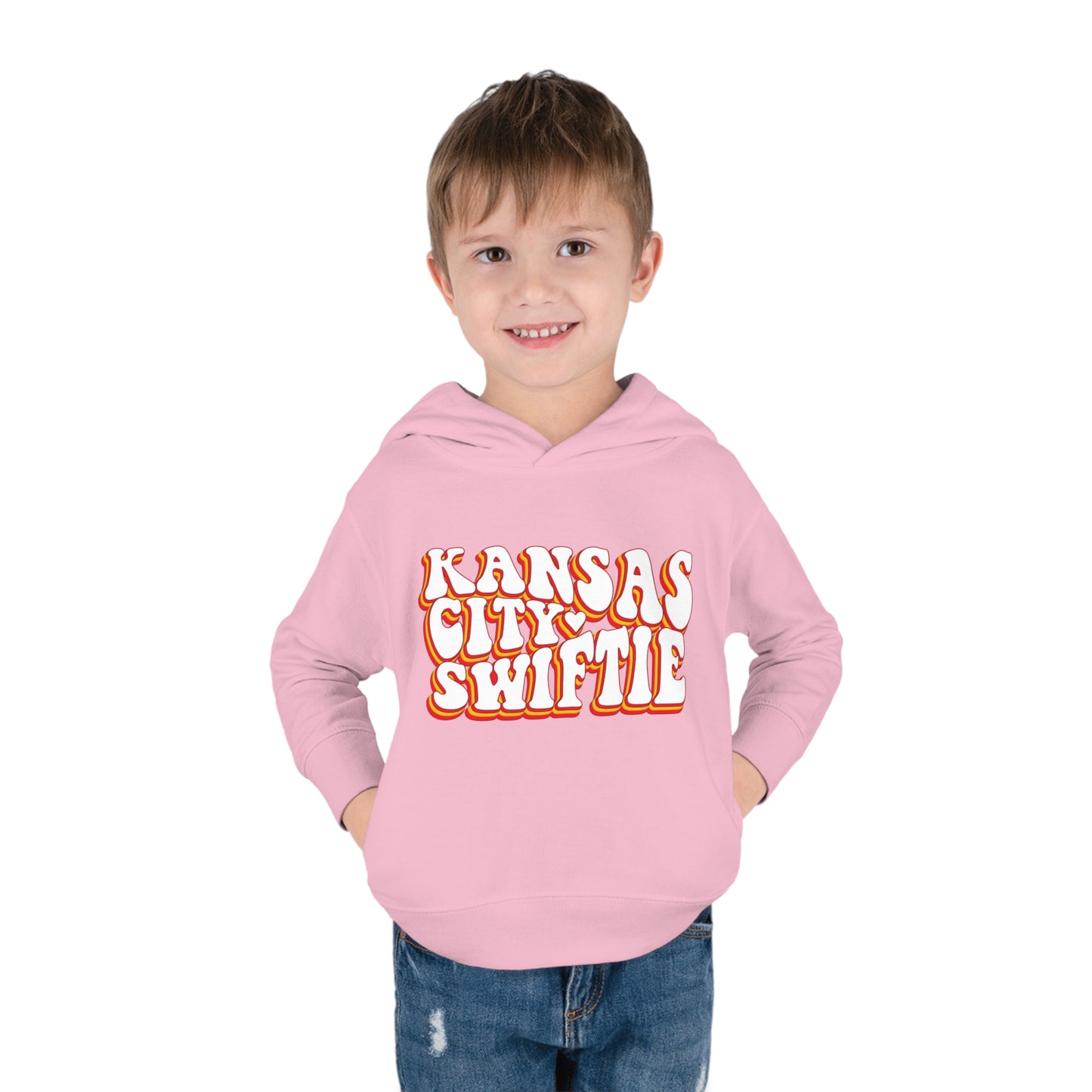 Taylor Swift Kansas City Swiftie Toddler Pullover Fleece Hoodie