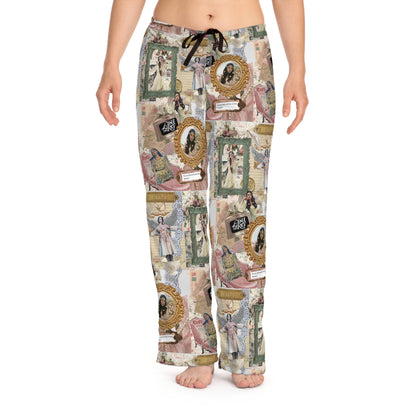 Lana Del Rey Victorian Collage Women's Pajama Pants