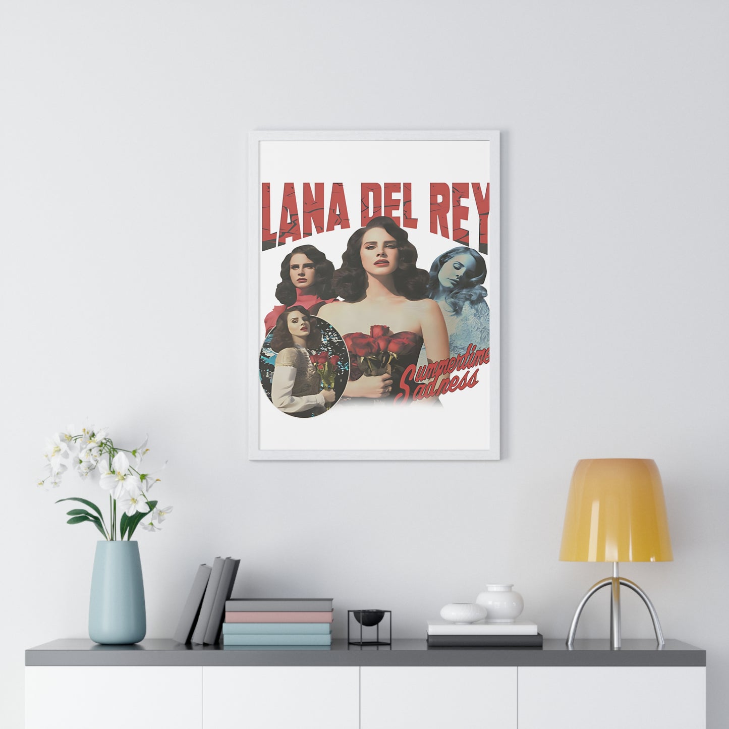 Lana Del Rey Summertime Sadness Framed Print