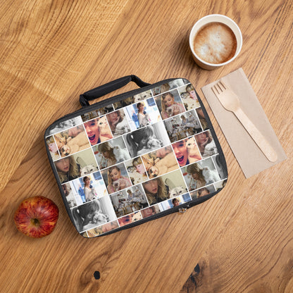 Taylor Swift's Cats Collage Pattern Lunch Bag