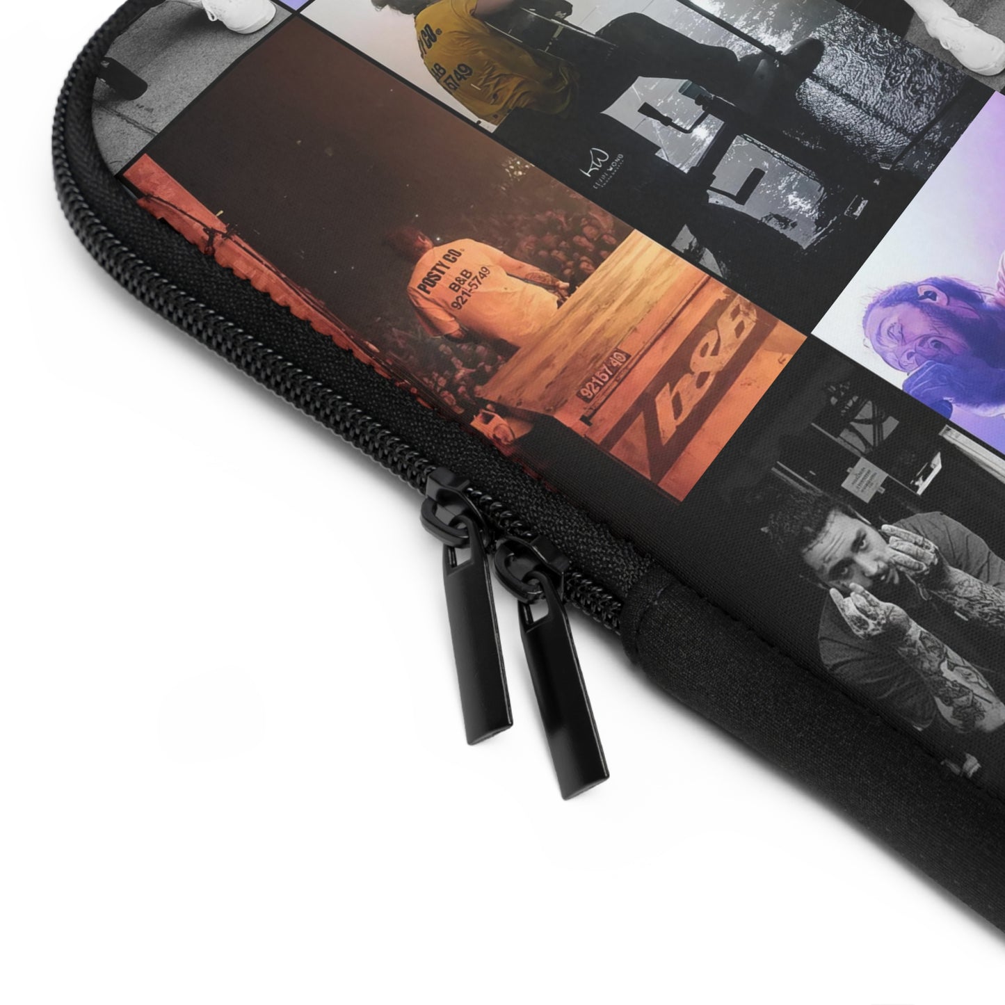 Post Malone On Tour Collage Laptop Sleeve