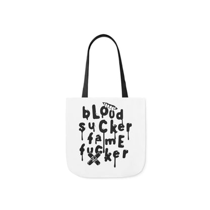 Olivia Rodrigo Blood Sucker Fame Fucker Polyester Canvas Tote Bag