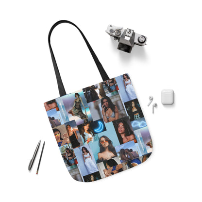 Madison Beer Mind In The Clouds Collage Polyester Canvas Tote Bag