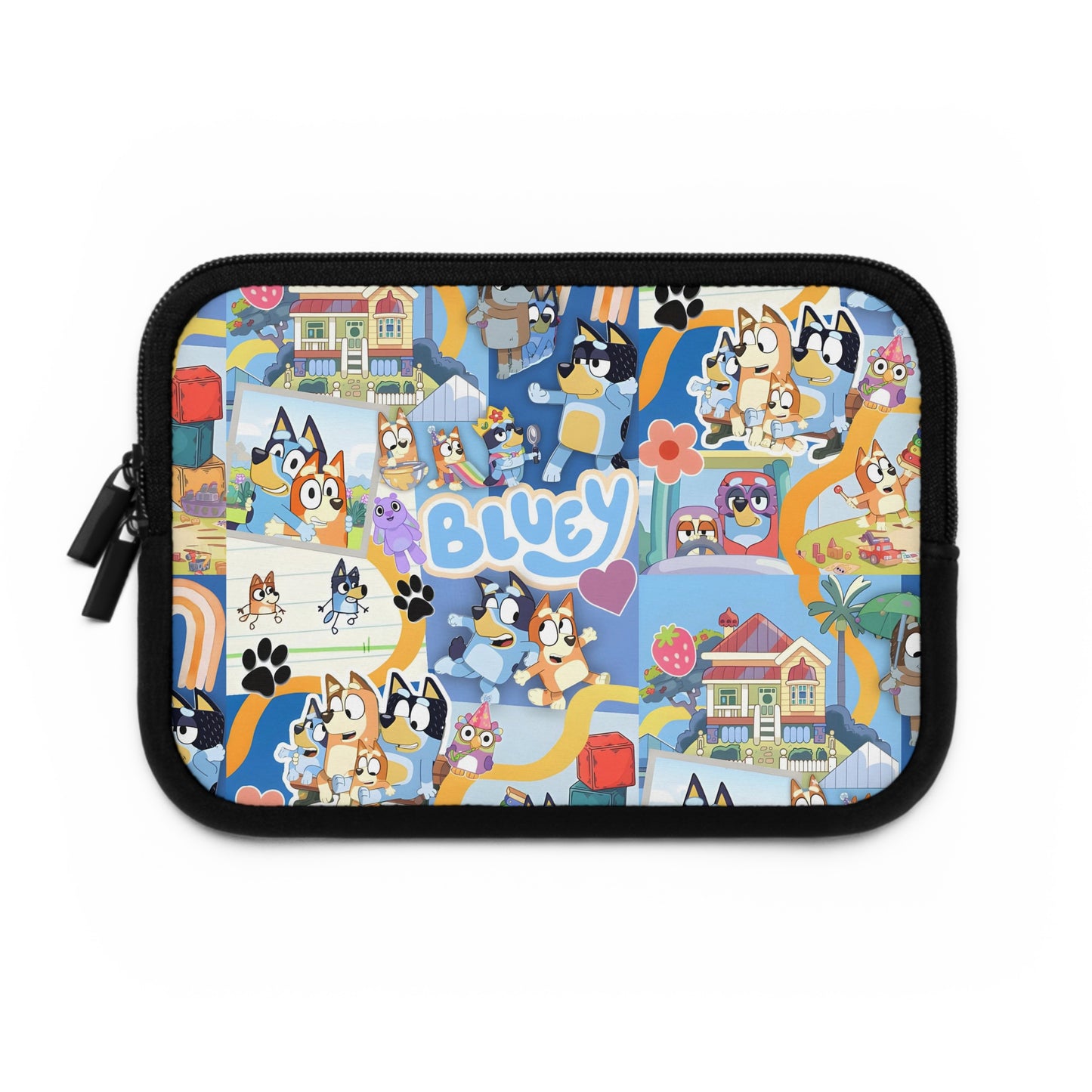 Bluey Playtime Collage Laptop Sleeve