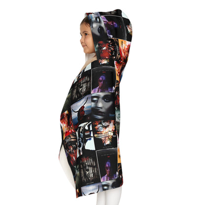 Slipknot Album Art Collage Youth Hooded Towel