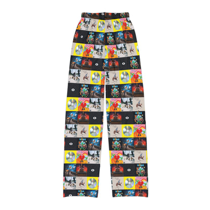 Bad Bunny Album Art Collage Kids Pajama Pants