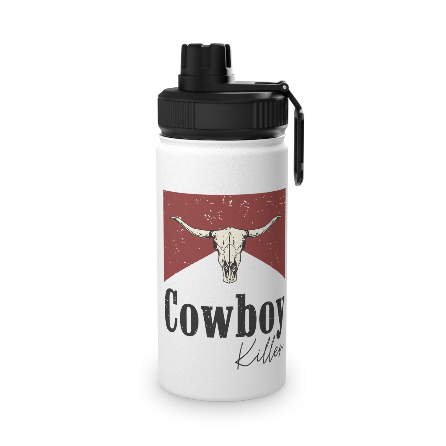 Morgan Wallen Cowboy Killer Stainless Steel Sports Lid Water Bottle