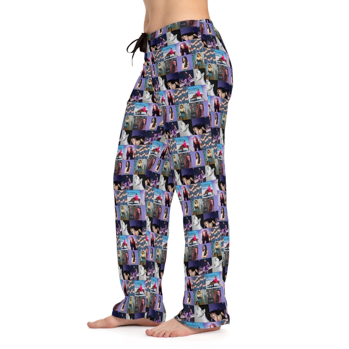 Olivia Rodrigo Album Cover Art Collage Women's Pajama Pants