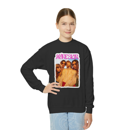 Måneskin Group Photo Youth Crewneck Sweatshirt