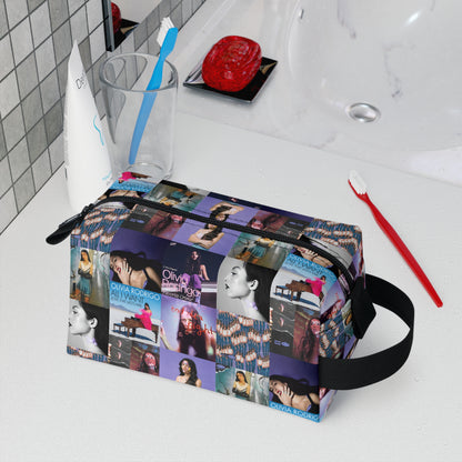 Olivia Rodrigo Album Cover Art Collage Toiletry Bag