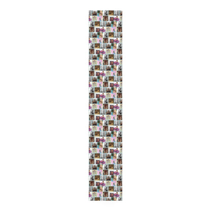 Taylor Swift Album Art Collage Table Runner