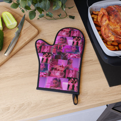 Ariana Grande 7 Rings Collage Oven Glove