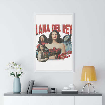 Lana Del Rey Summertime Sadness Framed Print