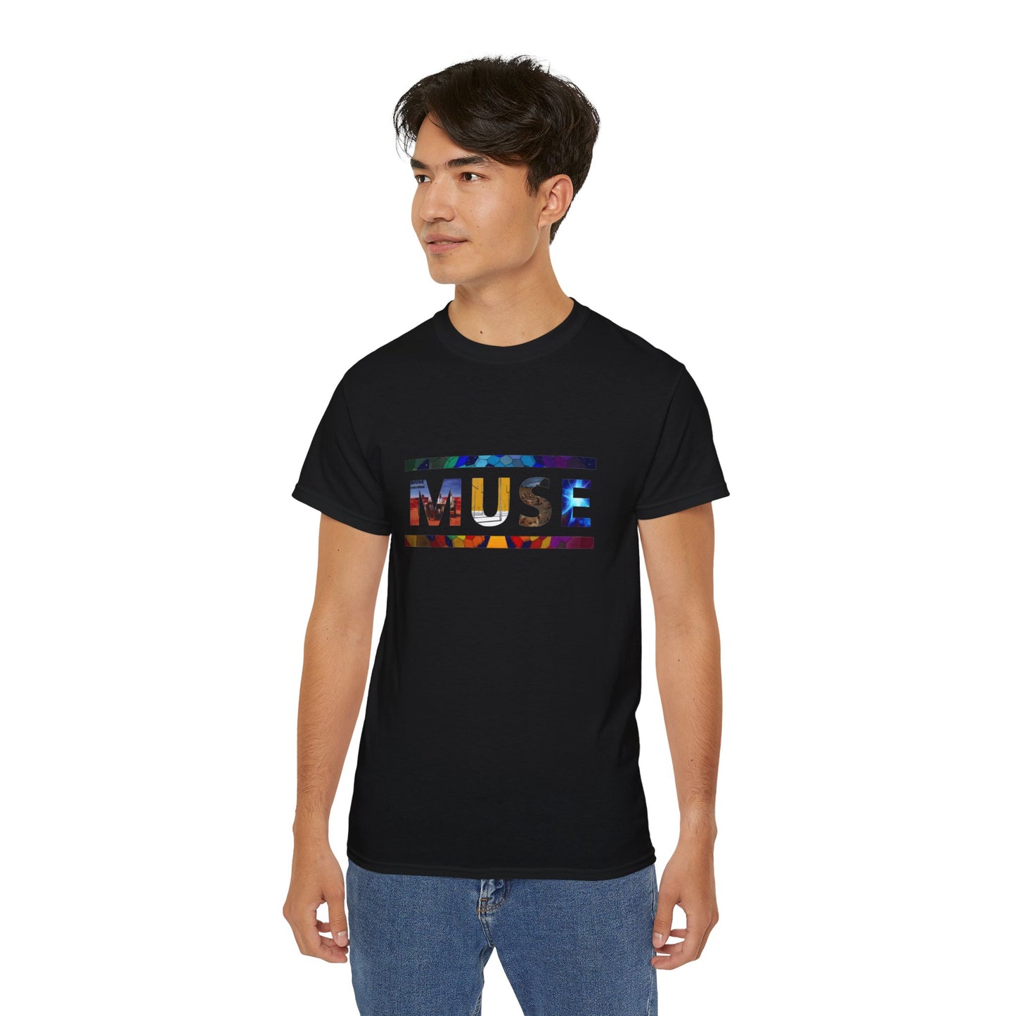 Muse Album Art Letters Unisex Ultra Cotton Tee