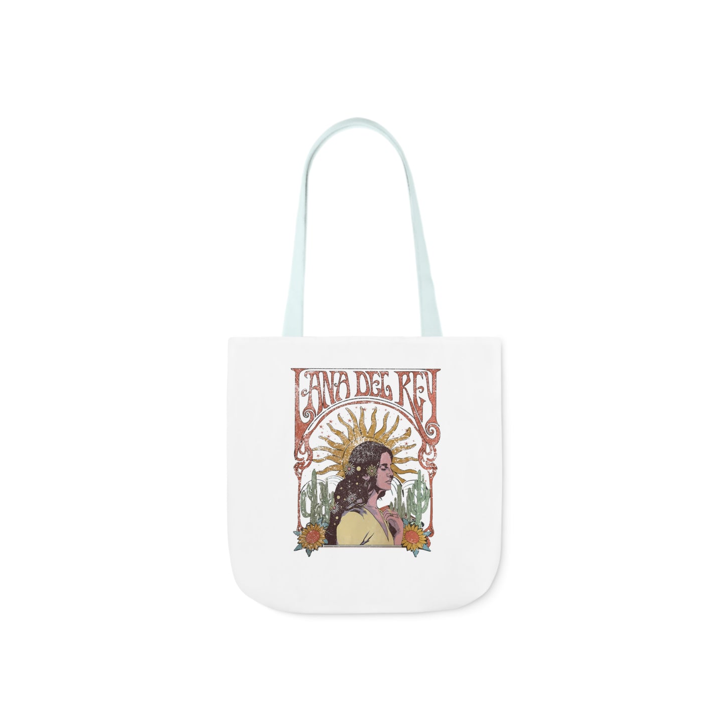 Lana Del Rey Vintage Artwork Polyester Canvas Tote Bag