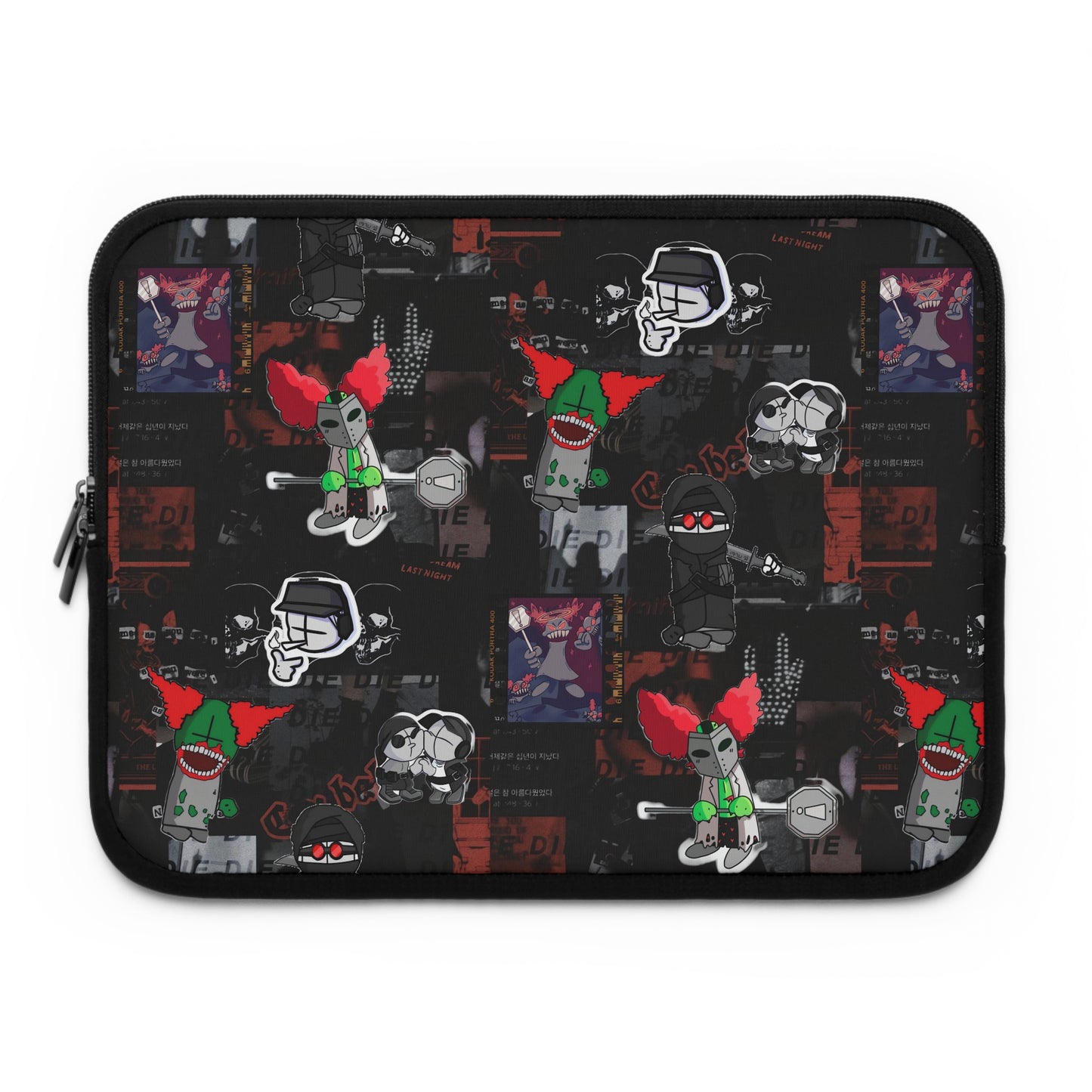 Madness Combat Dark Aesthetic Collage Laptop Sleeve