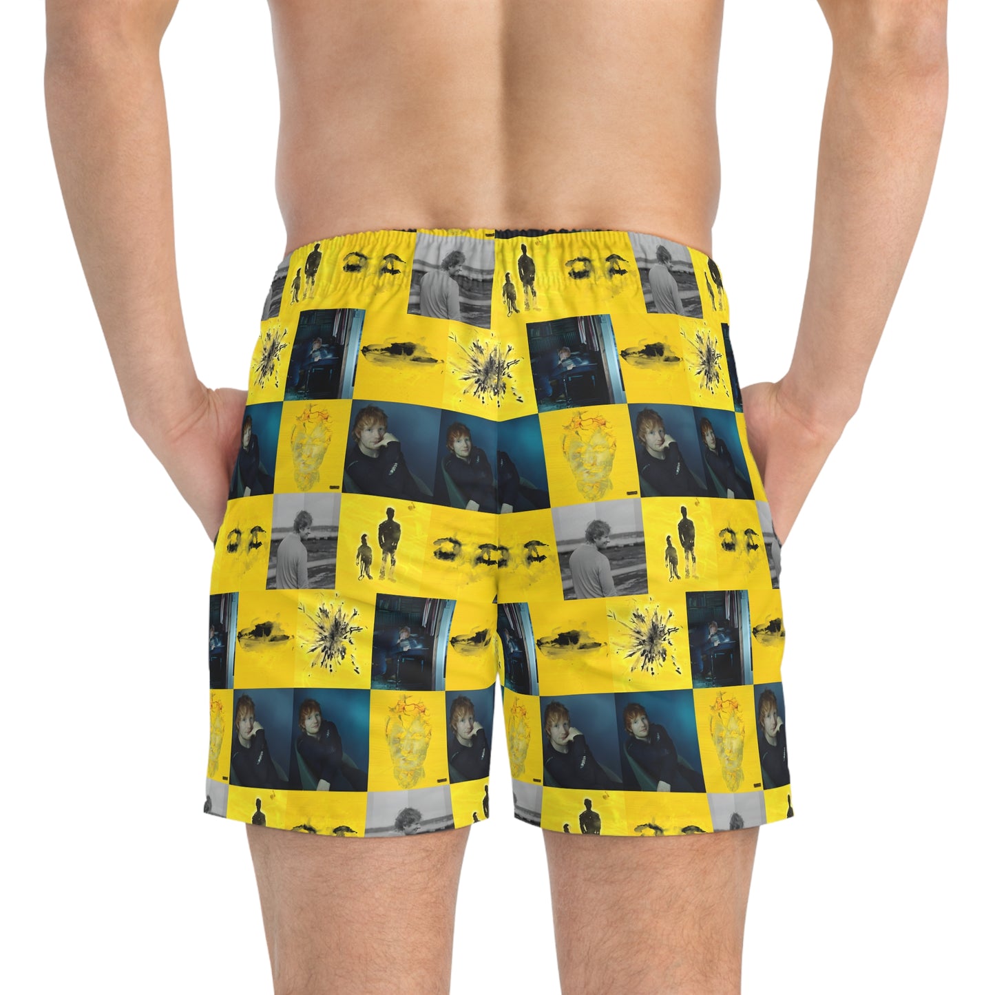 Ed Sheeran Subtract Mosaic Swim Trunks