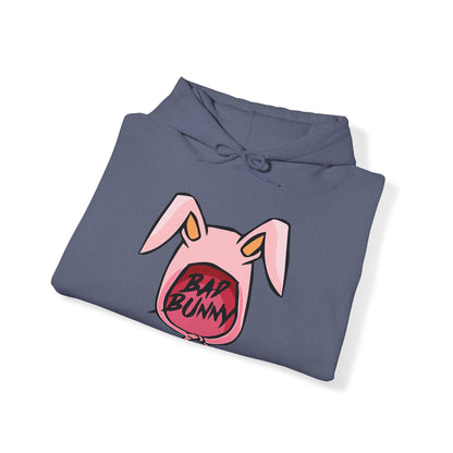 Bad Bunny Hoodie Logo Unisex Heavy Blend Hooded Sweatshirt