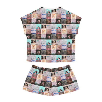 Melanie Martinez Album Art Collage Women's Short Pajama Set