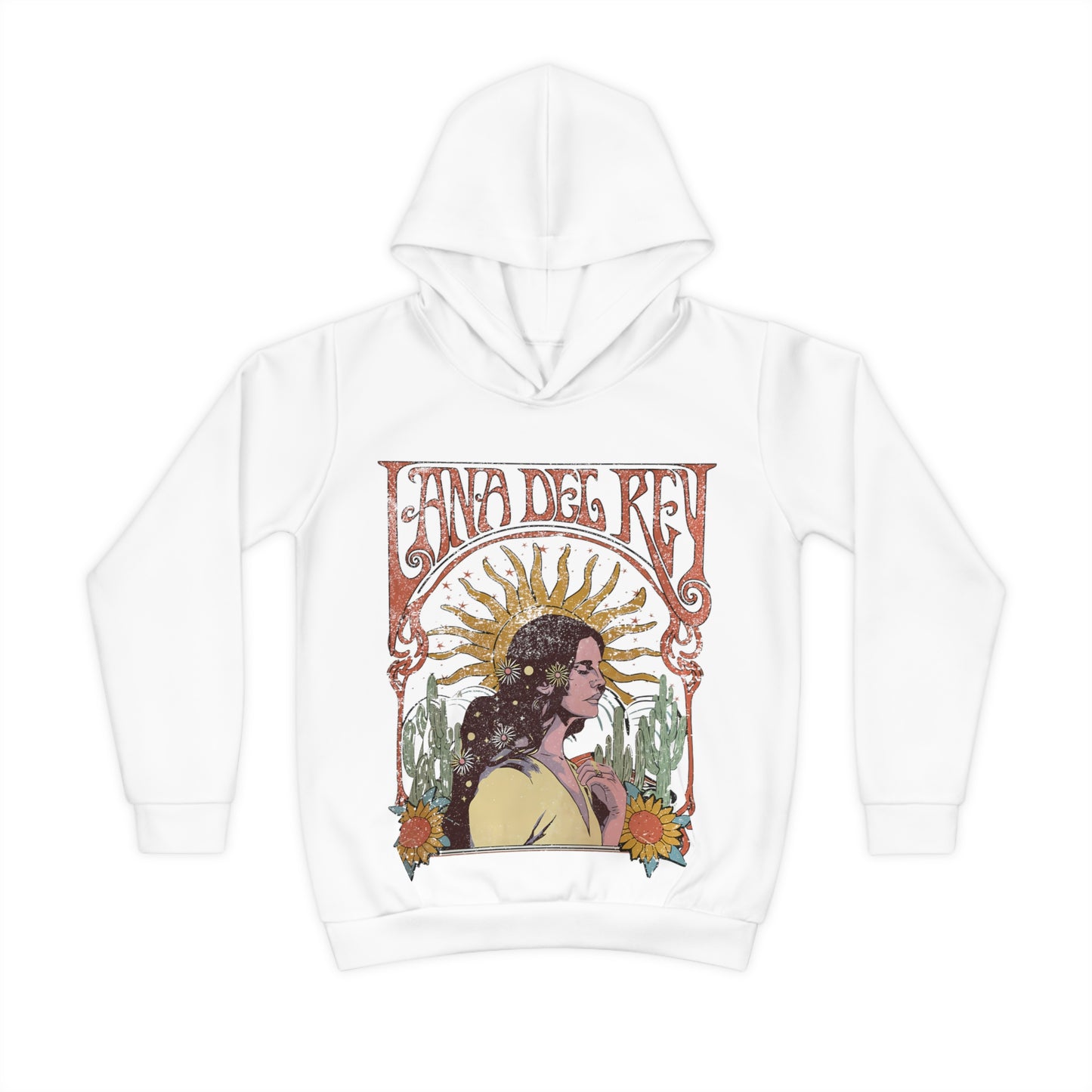 Lana Del Rey Vintage Artwork Kid's Hoodie