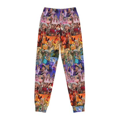 Taylor Swift Rainbow Photo Collage Youth Joggers