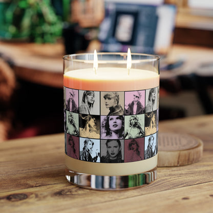 Taylor Swift Eras Collage Scented Candle - Full Glass, 11oz