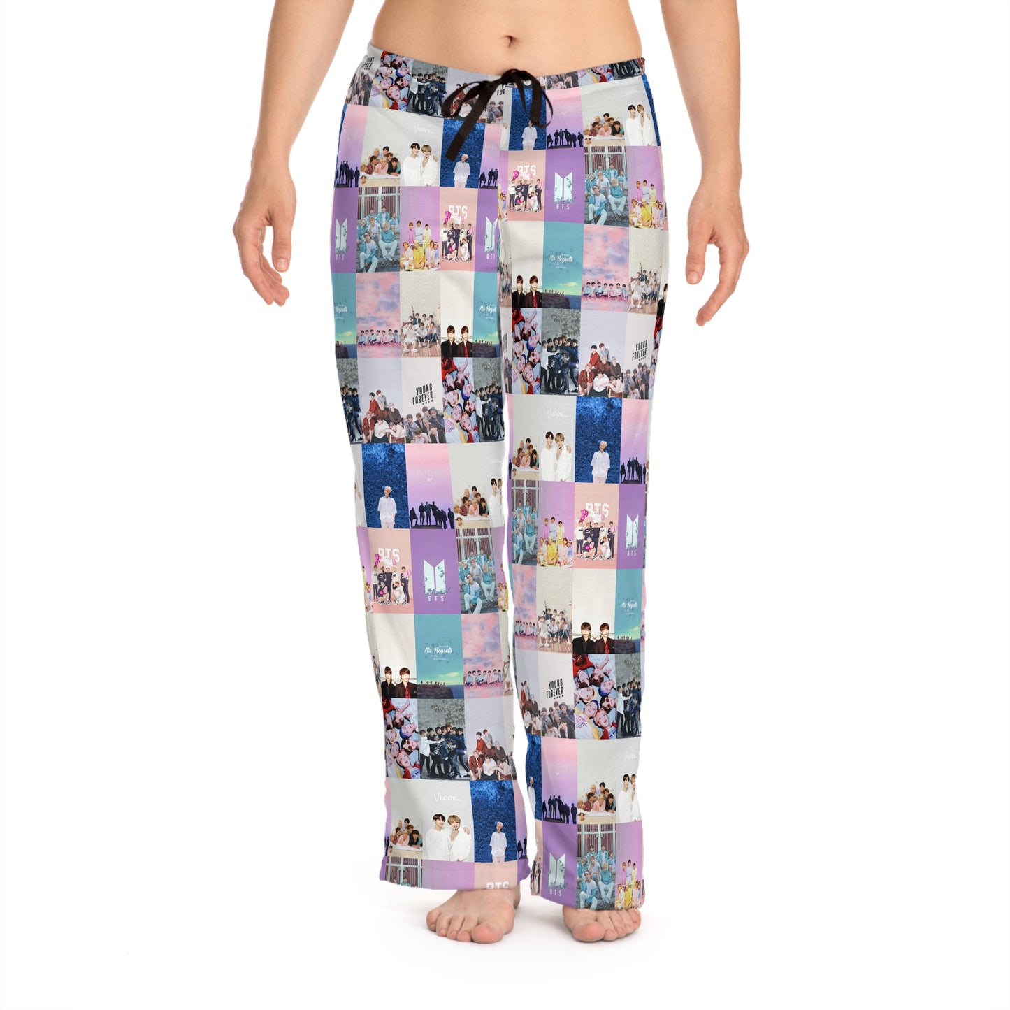 BTS Pastel Aesthetic Collage Women's Pajama Pants