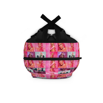 Doja Cat Hot Pink Mosaic Backpack