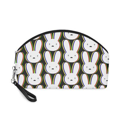 Bad Bunny Logo Pattern Makeup Bag