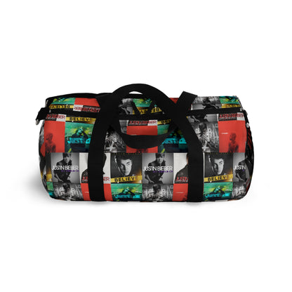 Justin Bieber Album Cover Collage Duffel Bag