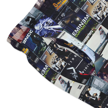 Eminem Album Art Cover Collage Men's Swim Trunks