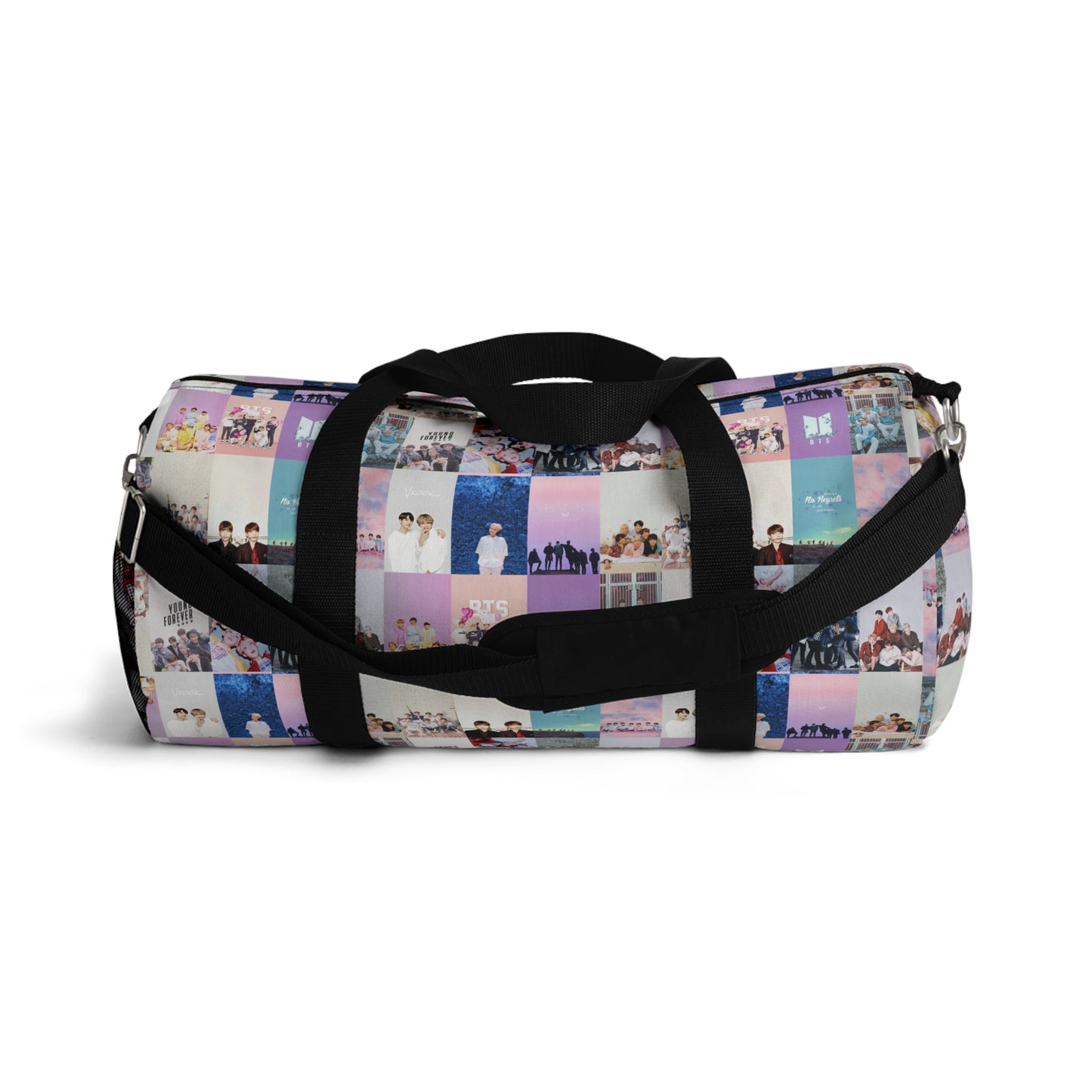 BTS Pastel Aesthetic Collage Duffel Bag